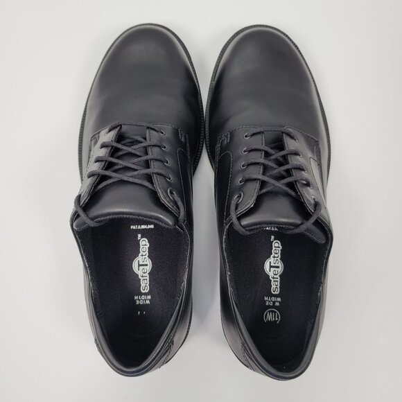 Safe T Step Oil Slip Resistant Men's Black Work Shoes US Size 11W - Picture 5 of 8